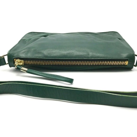 TRE VERO Convertible Cowhide Leather Handbag in Sp - Picture 6 of 11